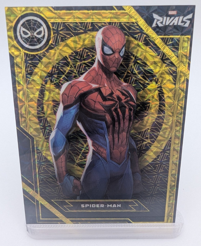  2026 Cardfun Marvel Rivals Spider-Man Base Yellow /150