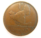 Ireland 1931 One Penny Coin Old Irish 1d