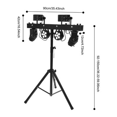 DMX Moving Head Par Light Stage Effect Complete Kit For Party
