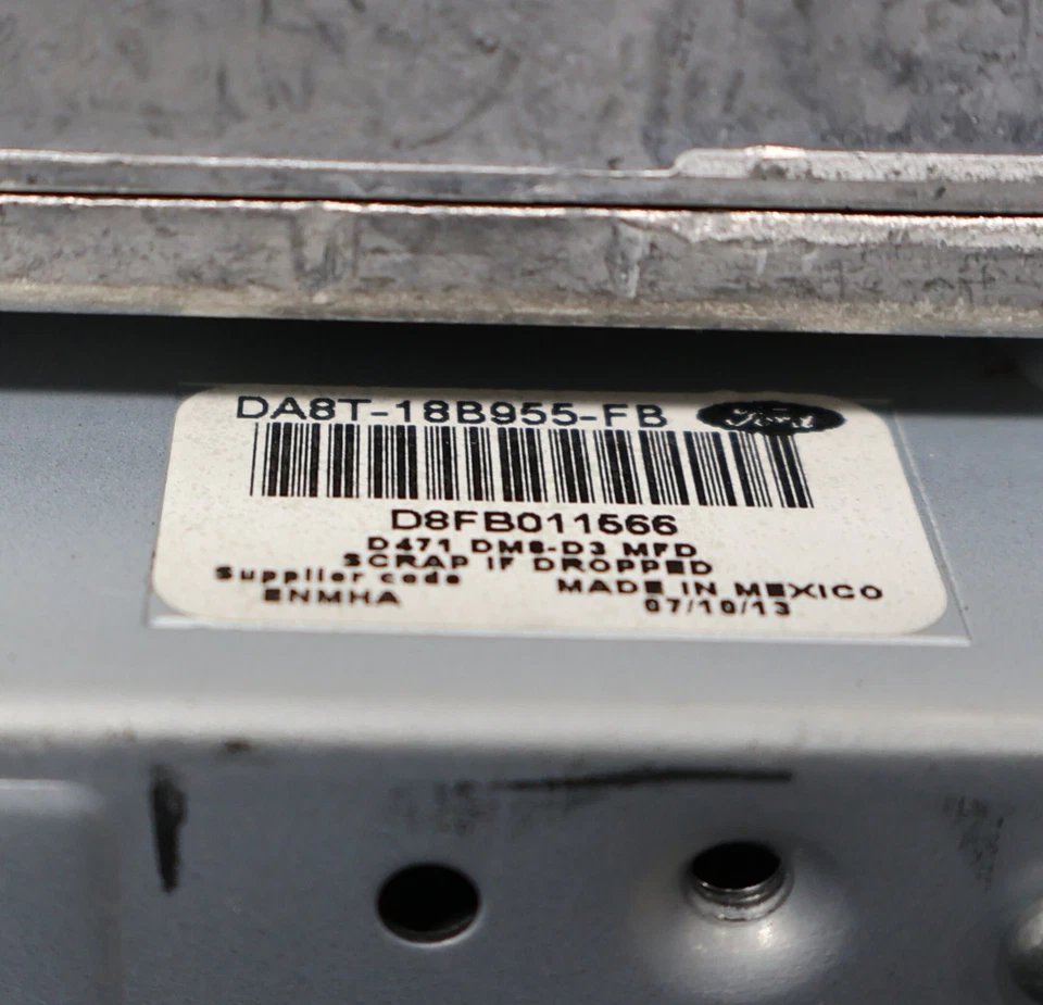 Ford Flex 2013-2015 pantalla de visualización de información de 8" OEM Foto 3 de 4