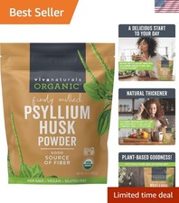 Plant-Based Psyllium Husk Powder 24 oz - Ideal for Baking  Natural Thickening