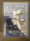 2025 Bowman Draft Chrome JoJo Parker BDC-8 Blue Mojo Refractor /150 1st Bowman
