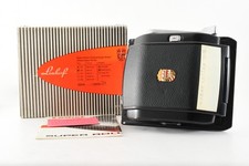 Linhof Super Rollex 56x72 6x7 Roll Film Back Holder 4x5 w/ Box Manual From JAPAN