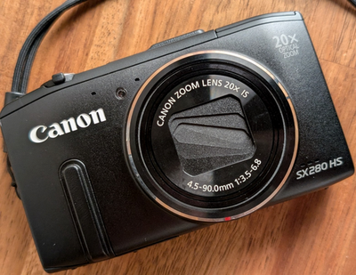 Canon PowerShot SX280 HS ブラック Canon PowerShot SX280 HS 12.1MP Digital Camera - Black for sale