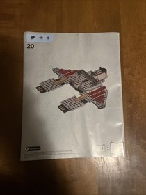 LEGO Star Wars 2 Instruction Manuals for Republic Frigate 7964 (1 of 2)