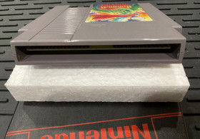 DRAGON WARRIOR - NINTENDO NES GAME 3 SCREW COMPLETE W/ BOX & STYROFOAM