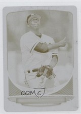 2013 Bowman Draft Picks Printing Plate Yellow 1/1 Trey Williams #BDPP63 2x6