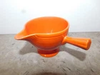 VINTAGE Homer Laughlin FIESTA Orange Stick Handle Creamer