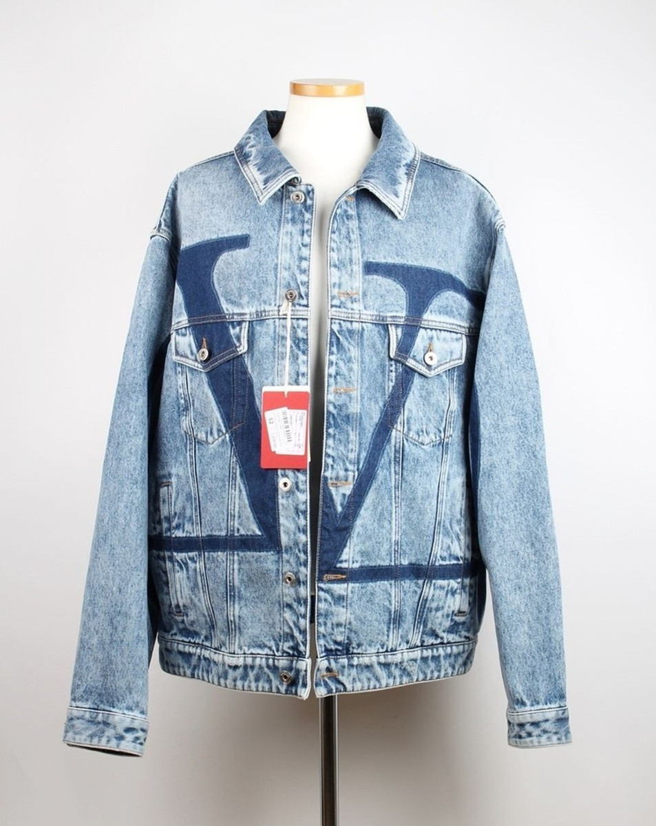 Valentino V Logo Denim Jacket XL SKU12345 | eBay Valentino V Logo Denim Jacket XL SKU12345 | eBay
