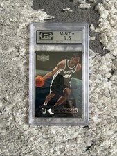 Tim Duncan RC 1997-98 Skybox Metal Universe Rookie Card#72 BCCG10!Spurs RC F HOF. rookie card picture