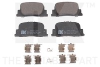 NK Bremsbelagsatz Scheibenbremse 224597 FüR Toyota Prius Camry Liftback Hybrid