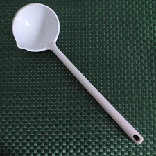EKCO Ladle Melamine White 1 Spout Rare MCM Retro Vintage VTG