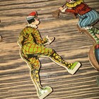 Vintage Victorian Circus Die-Cut Scraps Lot Clowns Elephant Rooster 1880s Gems — photo 2