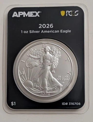 2026 SILVER AMERICAN EAGLE 1OZ COIN MD PREMIER PCGS FIRST STRIKE SKU 316708