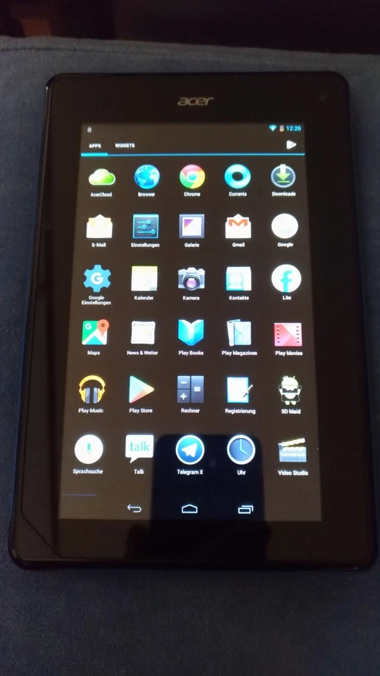 acer iconia tab B1-A71 schwarz - Bild 2 von 4