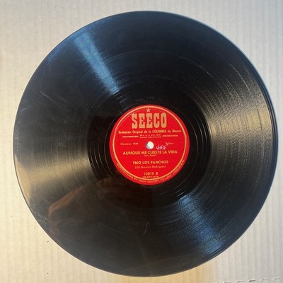 RARE VG+ MEXICO 78 Trio Los Panchos Sollozo Aunque Me Cueste La Vica SEECO 12015