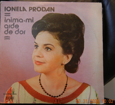 IONELA PRODAN ''inima  mi arde de dor'' Vinyl - Electricord ST-EPE 02017 (1982)