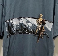 NWOT Vintage 1999 Star Wars Episode 1 Battle Droid Graphic Shirt Tag Size XL