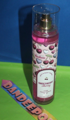 Bath & Body Works Sweetheart Cherry Fine Fragrance Mist Perfume Spray 8 Oz
