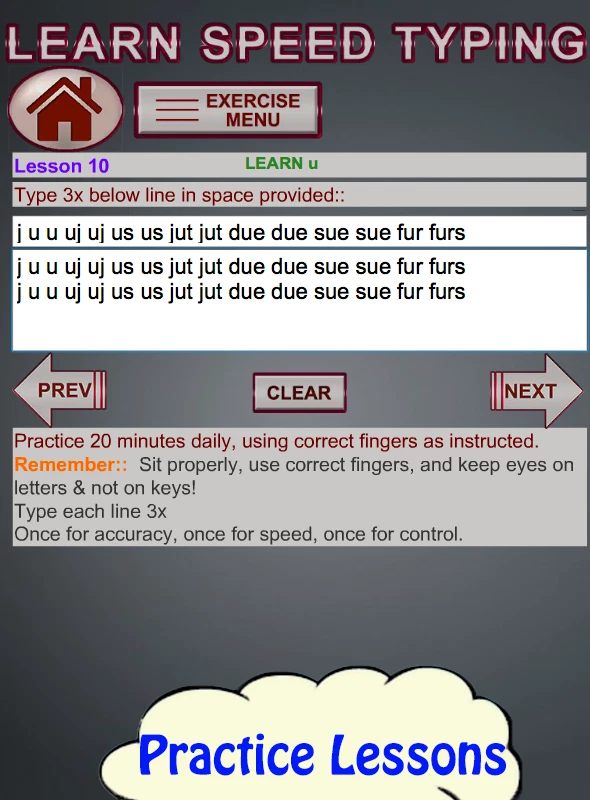 Learn Speed Typing  - Typing Faster Made Easy  -  Software (Windows or Mac) - Image 4 of 4