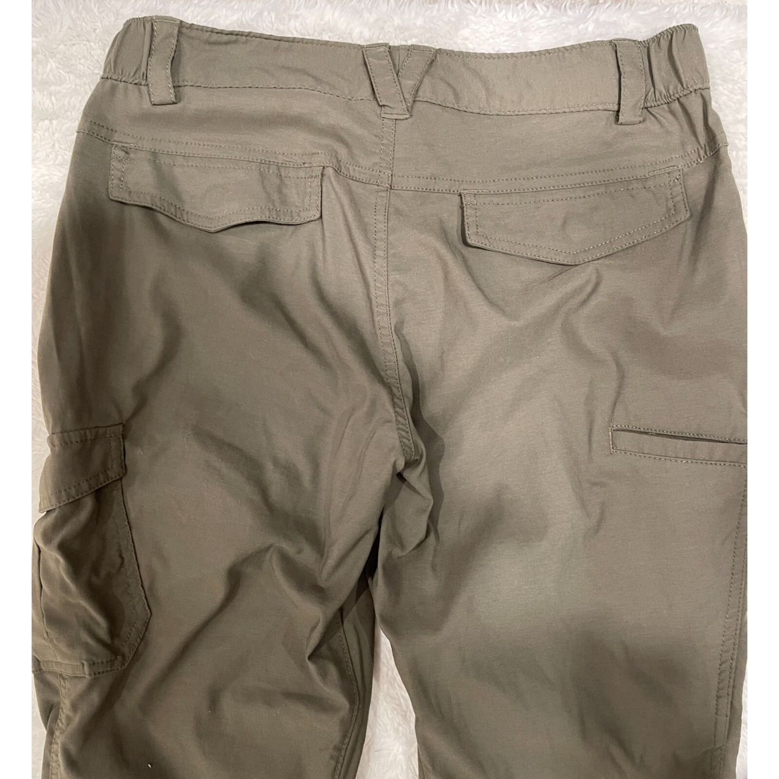 Duluth Trading Co Women's Pants Size 6x31 Green Utility Cargo Work Pants eBay