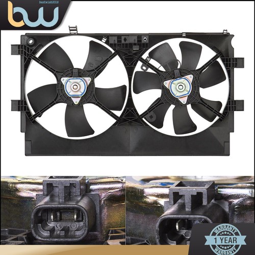 Conjunto de ventilador condensador radiador para Mitsubishi Lancer 2008-2016 2017 - Imagen 6 de 6