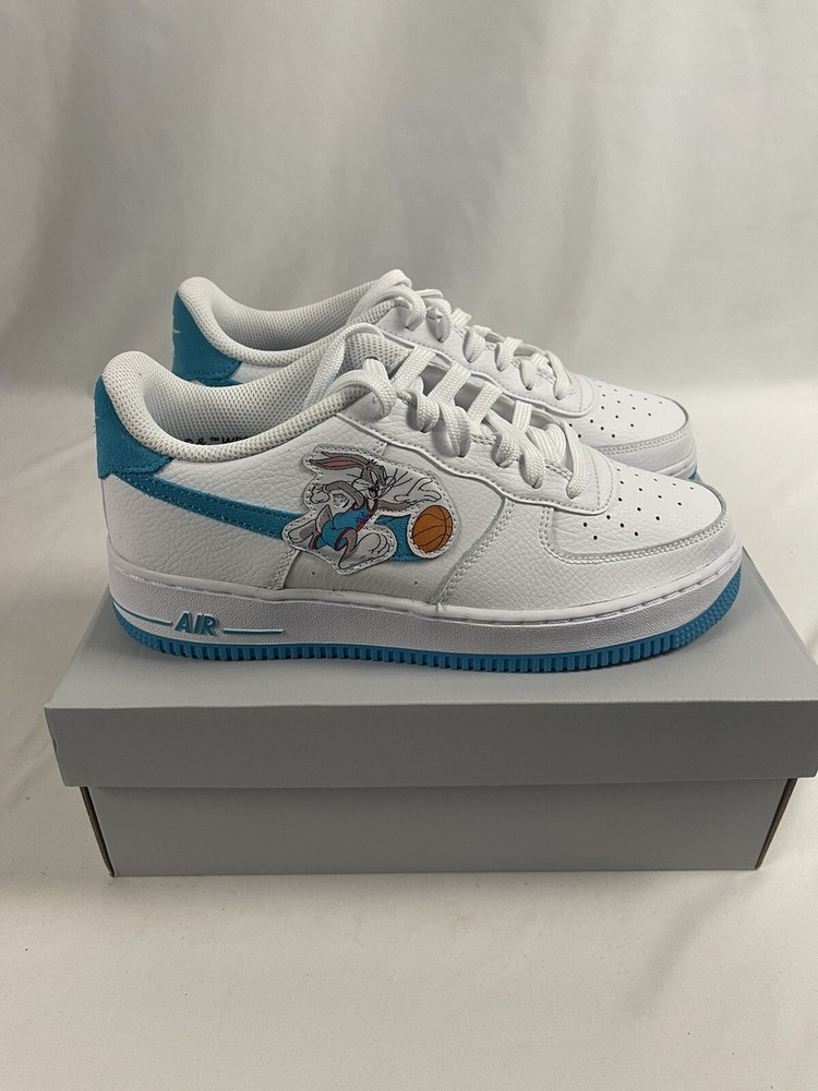 Nike Air Force 1 Low Hare Space Jam GS Lola Bunny DM3353-100 Sz 5.5Y / 7 Women’s