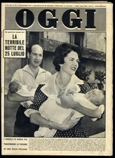 RIVISTA OGGI - 4 SETTEMBRE 1958 N° 36 - GEMELLI DI MARIA PIA DI SAVOIA