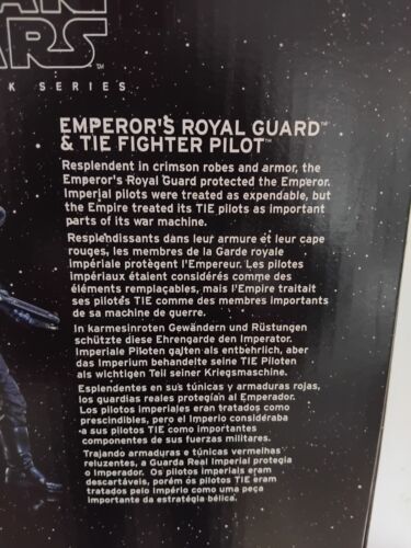 Star Wars The Black Series Royal Guard & Tie Pilot SET Carbonized Graphite New - Picture 8 of 9
