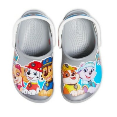 New Crocs Fun Lab Paw Patrol Clog Juniors size: Child 2 Youth NWT!