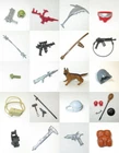 Vtg 1987 G.I. Joe ARAH Weapons Accessories { YOU PICK } Guns Helmets Backpacks