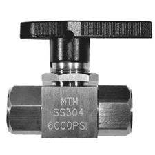 MTM Hydro 20.0038 1/4" Stainless Steel Ball Valve