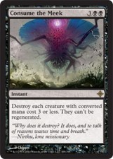 Consume the Meek LP, English MTG Rise of the Eldrazi