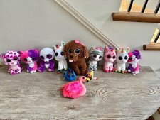 Ty Beanie Boo Plush Lot Of 9