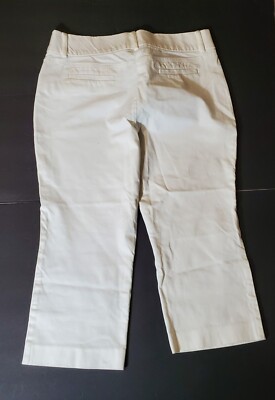 ばなな様 Alfani Petite Slim Leg Capri Pants Bright White 12P WPL 8046 | eBay