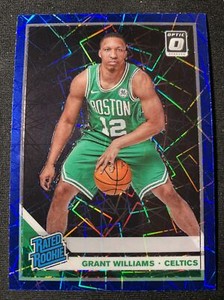 Grant Williams 2019-20 Donruss Optic BLUE VELOCITY PRIZM Rookie Card RC #157