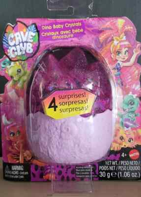 Cave Club Dino Baby Crystals, Surprise Pet with Accessories And Slime