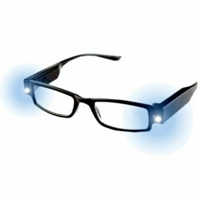Reading Glasses with Bright LED Light Presbyopia Presbyopic Eyewear Men Women