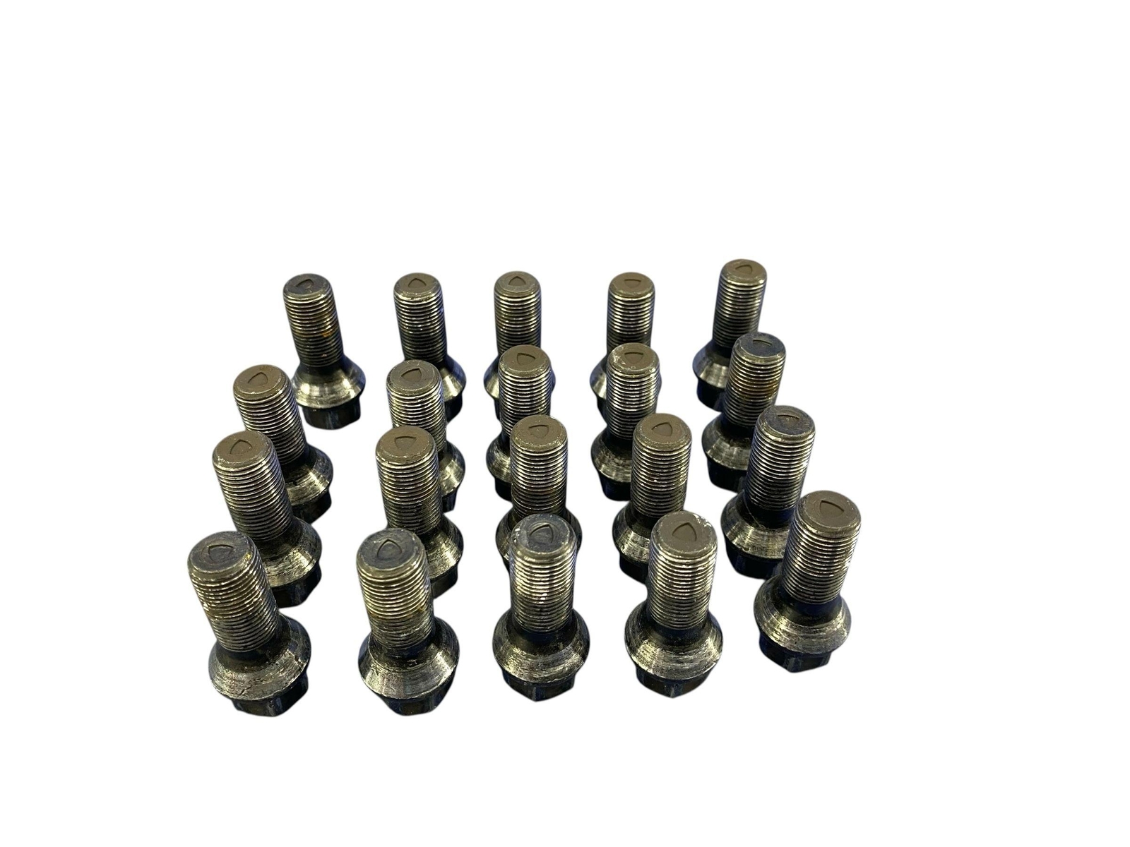 2013 ROLLS ROYCE GHOST FRONT REAR LEFT RIGHT LUG NUT BOLT SET OF 20 BLACK *WEAR*
