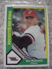 1990 ROCHESTER RED WINGS CMC MINOR LEAGUE TEAM SET (28 CARDS) CURT SCHILLING