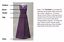 thumbnail 8  - Lot of 6 Formal Bridesmaid Dresses Assorted Sizes in Deep Lavender Style 506