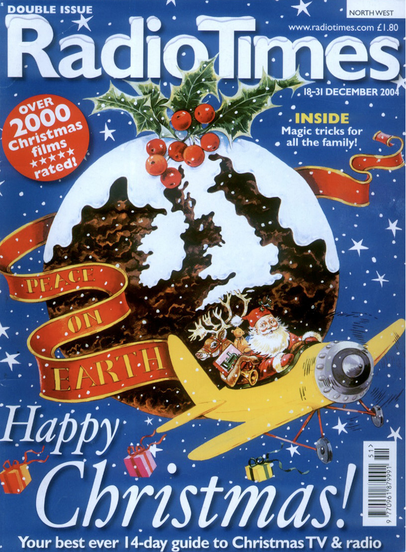RADIO TIMES 18 DEC 2004 CHRISTMAS DOUBLE ISSUE. ABSOLUTELY FABULOUS