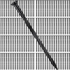 Handepo 250 Pcs 8 Inch Plastic Landscape Anchoring Spikes Stakes Nails Spiral...