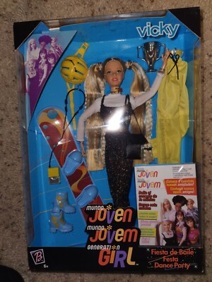 1999 Barbie Generation Girl Dance Party Tori Doll Mattel 28255 Spanish Vicky