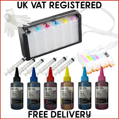 24XL CISS Sublimation Starter Kit für Epson Expression Fotodrucker Nicht-OEM