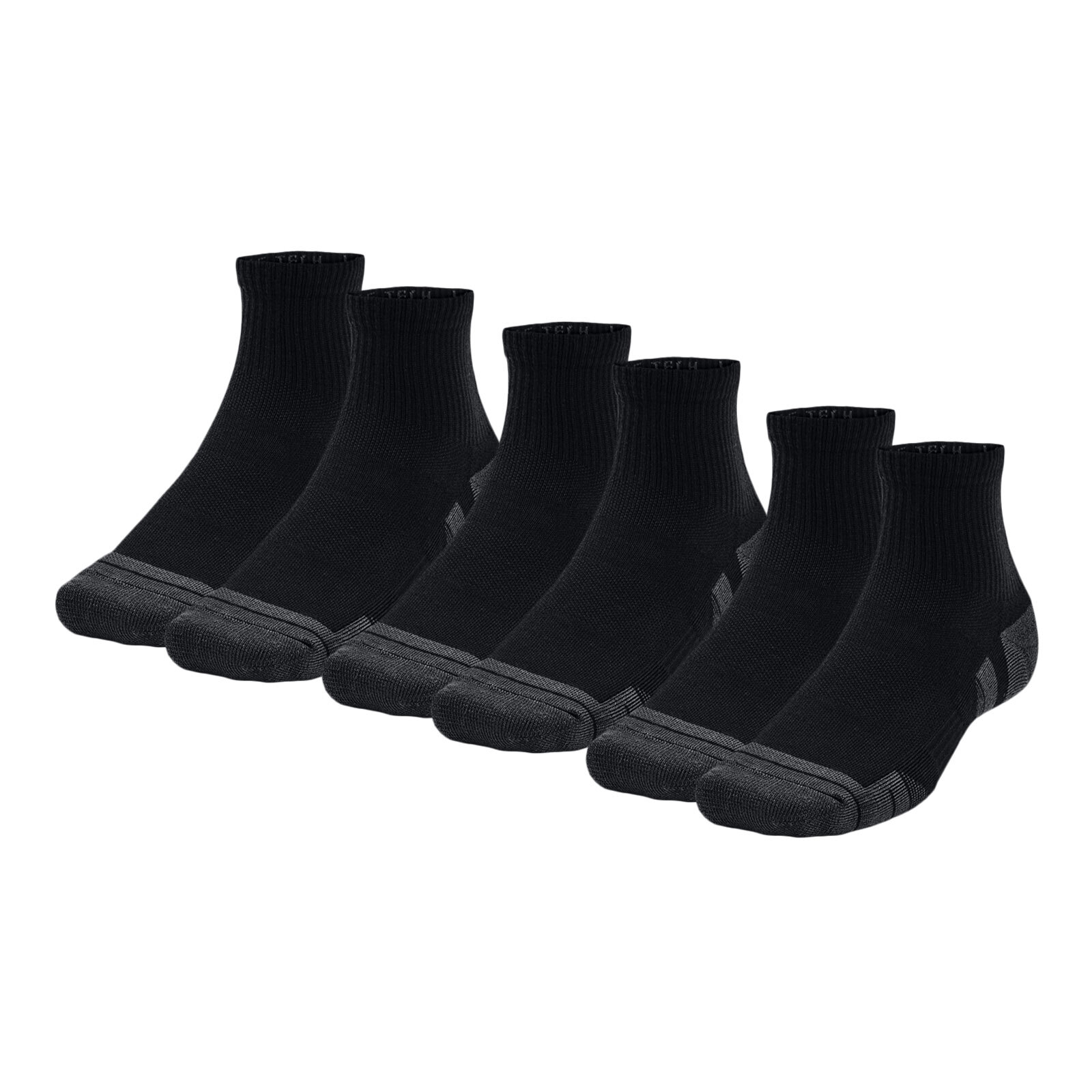 6 9 12 Пар Under Armour Herren Damen Sportsocken Performance Tech Quater 6390₽