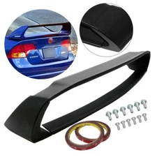 Mugen style RR Rear Trunk Spoiler Wing Unpainted for 06-11 Honda Civic 4DR Sedan