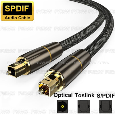Digital Optical Audio Cable Toslink SPDIF Coaxial Cable for Soundbar Fiber Cable