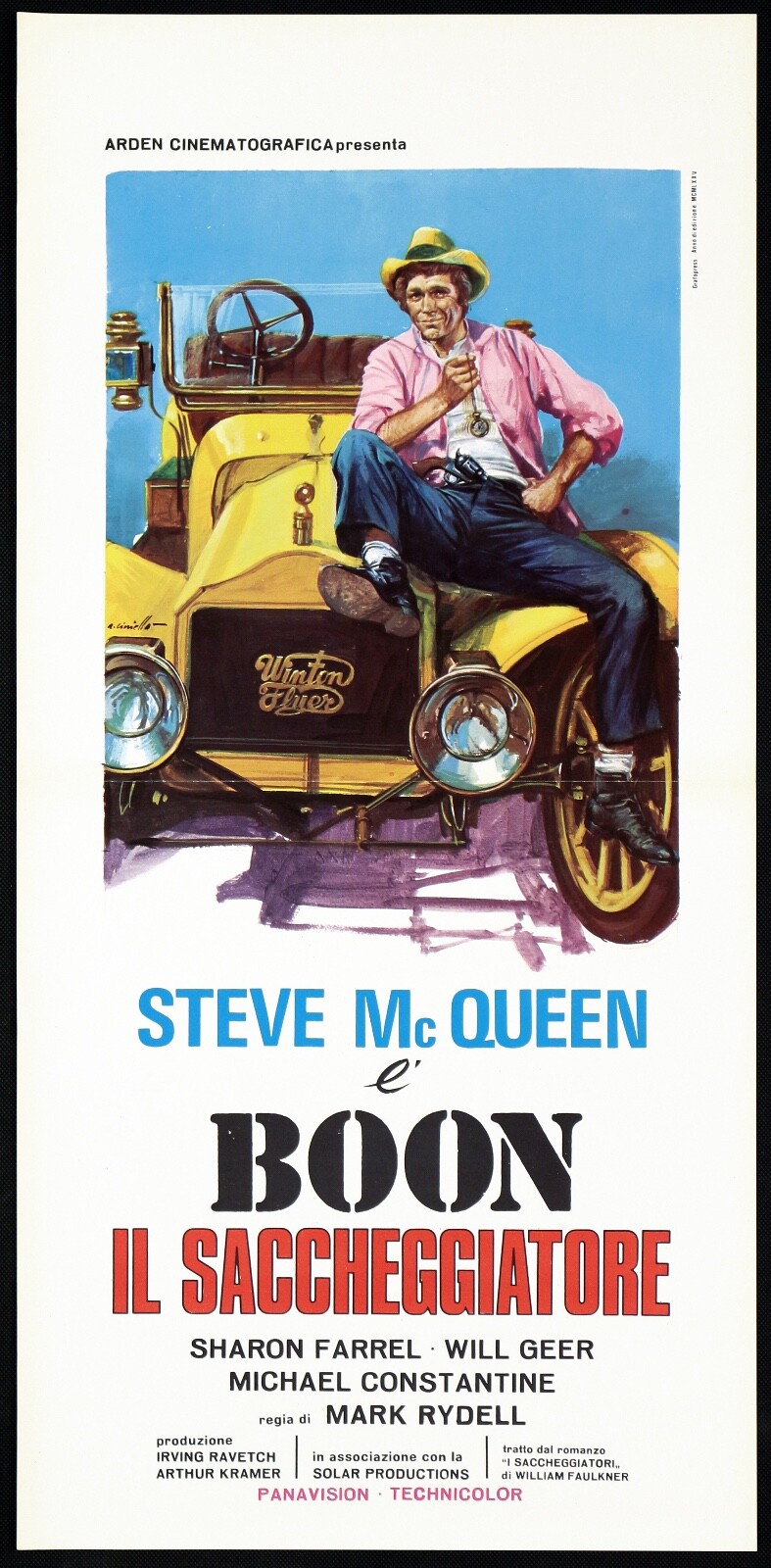 Locandina originale film Boon il saccheggiatore (1969) - Regia di Mark Rydell