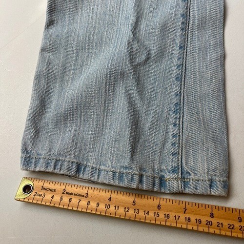 Levi's 517 Girls Stretch Flare Denim Jeans Blue Size 14 - Picture 9 of 13